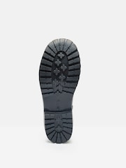 Черный/звериный принт - Joules Oakfield Short Neoprene-Lined Ankle Wellies - Image 4 of 6