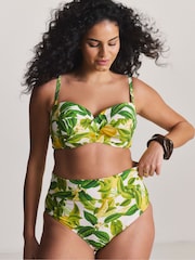 Simply Be Yellow Lemon Magisculpt Foldover Briefs - Image 1 of 4