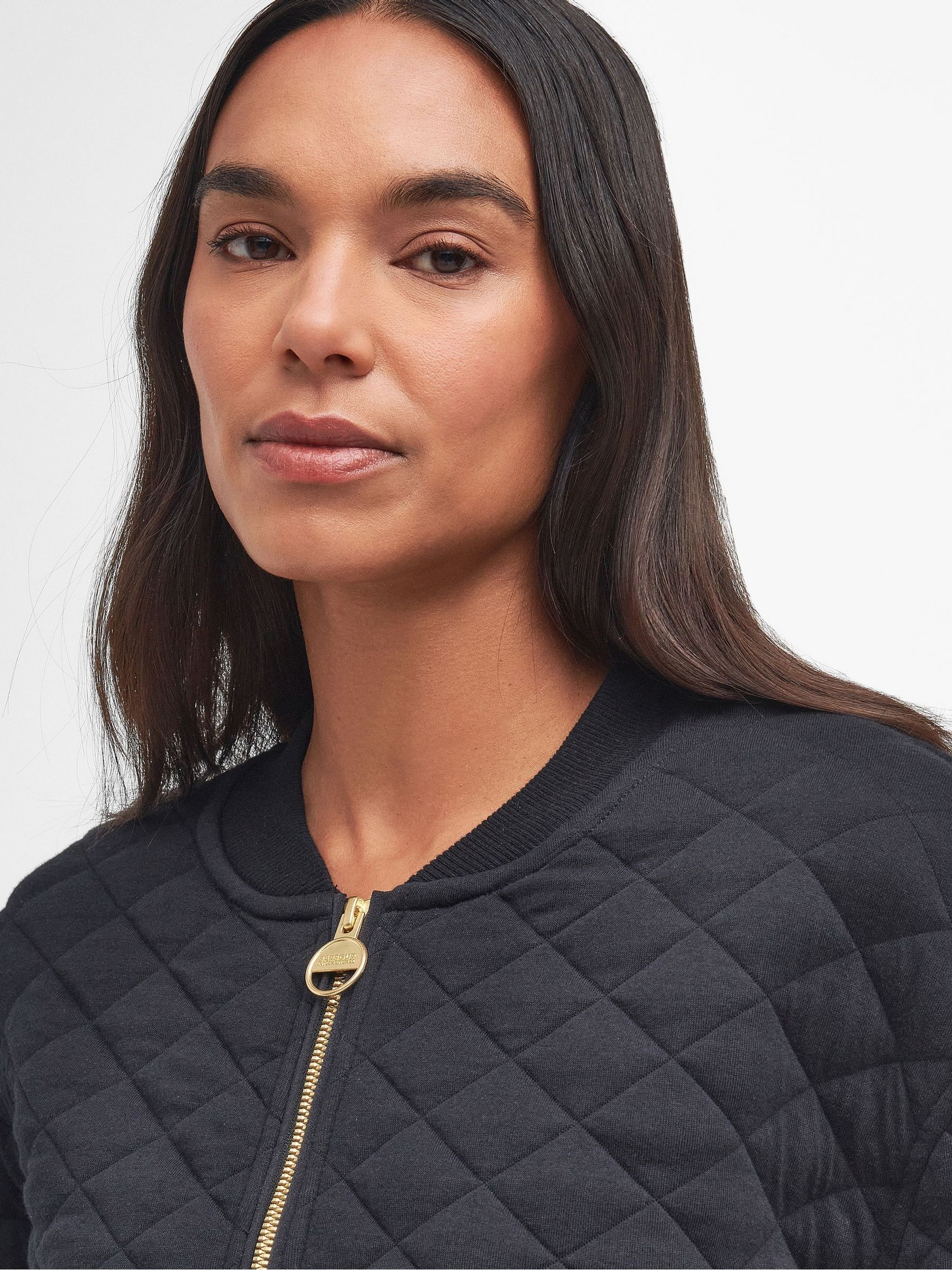 Barbour quilted bomber online