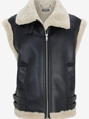 Mint Velvet Black Lined Gilet - Image 3 of 4
