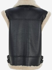 Mint Velvet Black Lined Gilet - Image 4 of 4