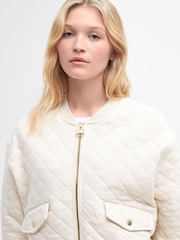 Barbour® International Alicia Quilted Bomber Jacket - Image 3 of 7