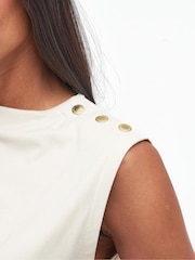 Barbour® International Courtney Sleeveless Top - Image 4 of 6
