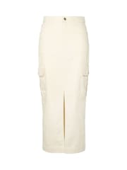 Barbour® International Tamsin Denim 100% Cotton Maxi Skirt - Image 6 of 7