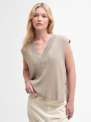 Barbour® International Alica Sleeveless Knited Jumper - Image 1 of 7