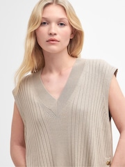 Barbour® International Alica Sleeveless Knited Jumper - Image 3 of 7
