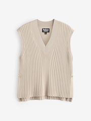 Barbour® International Alica Sleeveless Knited Jumper - Image 6 of 7