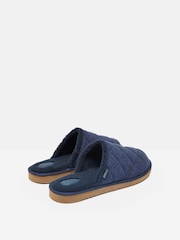 Joules Homebound Navy Quilted Slippers - Image 4 of 7