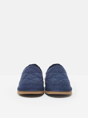 Joules Homebound Navy Quilted Slippers - Image 5 of 7