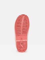 Joules Kids' Pink Character Fleece Lined Ankle Wellies - Image 4 of 6