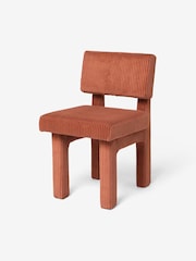 MADE.COM Set of 2 Orange Savea Dining Chairs in Velvet - Image 3 of 5