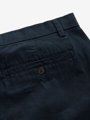 Navy Blue/Grey/Stone Stretch Chinos Shorts 3 Pack - Image 12 of 15