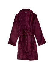 Victoria's Secret Kir Red Cosy Short Dressing Gown - Image 3 of 3