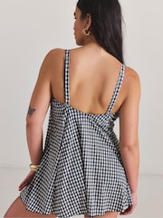 Simply Be Black Magisculpt Flatter Me Swimdress - Image 2 of 4