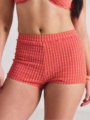 Simply Be Red Magisculpt Bikini Shorts - Image 3 of 4