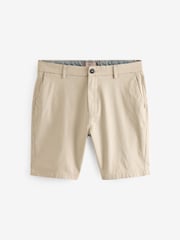Navy Blue/Grey/Stone Skinny Fit Stretch Chinos Shorts 3 Pack - Image 8 of 15