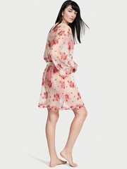 Victoria's Secret Evening Blush Pink Embroidered Robe - Image 2 of 3