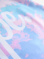 Hype Girls Multi Pastel Tie Dye T-Shirt - Image 3 of 3