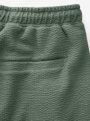 Sage Green Jersey Seersucker Shorts - Image 8 of 8