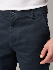 Marine/Charbon - Ajustement lâche - Lot de 2 shorts chino stretch - Image 6 de 9