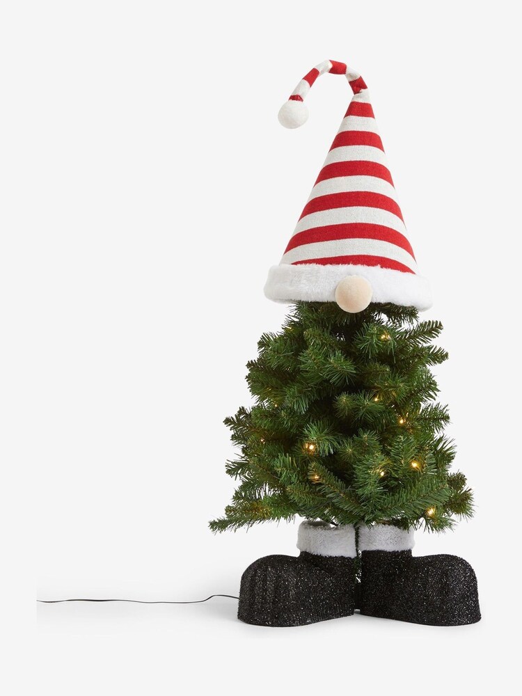 Red Gonk Pre Lit LED 3ft Christmas Tree - Image 2 of 3