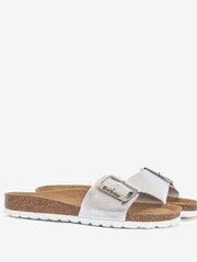 Barbour® Silver Silver Benton Sandals - Image 5 of 5