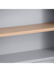 K Interiors Grey Windsor Solid Wood Large Bookcase - Image 6 of 6