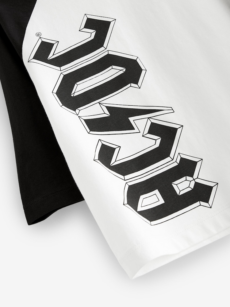Monochrome ACDC Long Sleeve T-Shirt (3mths-8yrs) - Image 6 of 6