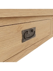 K Interiors Oak Canterbury Solid Wood Coffee Table - Image 5 of 6