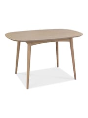 Bentley Designs Scandi Oak Natural Dansk 4 Seater Dining Table and Chairs Set - Image 2 of 6
