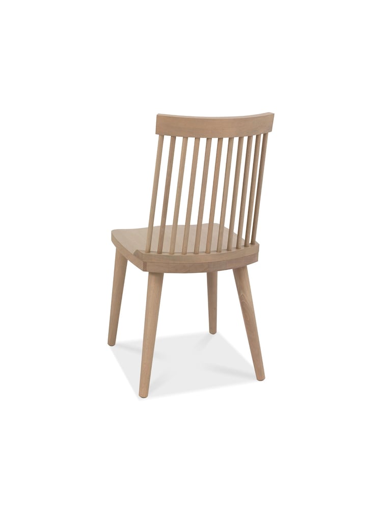 Bentley Designs Scandi Oak Dansk 4 Seater Dining Table and Chairs Set - Image 6 of 6