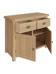 K Interiors Oak Canterbury Solid Wood Standard Sideboard - Image 3 of 5