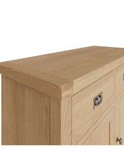 K Interiors Oak Canterbury Solid Wood Standard Sideboard - Image 4 of 5