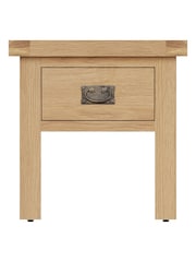 K Interiors Oak Canterbury Solid Wood Lamp Table - Image 2 of 6