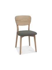 Bentley Designs Scandi Oak Dansk 6 Seater Dining Table and Chairs Set - Image 4 of 6