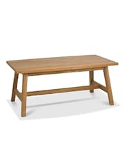 Bentley Designs Rustic Oak Camden Extending 4-6 Seater Dining Table and Chairs Set - Image 2 of 6