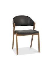 Bentley Designs Rustic Oak Camden Extending 4-6 Seater Dining Table and Chairs Set - Image 4 of 6
