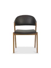Bentley Designs Rustic Oak Camden Extending 4-6 Seater Dining Table and Chairs Set - Image 5 of 6