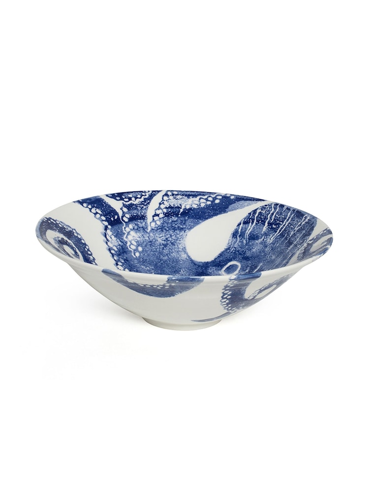 BlissHome Blue Creatures Salad Bowl Octopus - Image 1 of 2