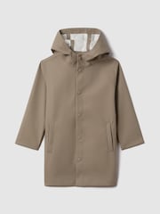 Piedra - Abrigo impermeable con capucha Eero de Reiss - Imagen 2 de 5