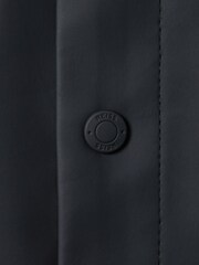 Reiss Navy Eero 13-14 yrs Water Repellent Hooded Coat - Image 4 of 5