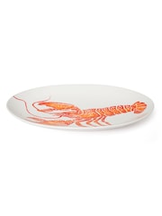 BlissHome Orange Creatures Oval XL Platter Lobster - Image 2 of 4