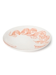 BlissHome Pink Creatures Large Serving Dish Prawns - Image 2 of 3