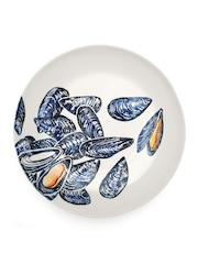 BlissHome Blue Creatures Large Serving Dish Mussels - Image 2 of 2
