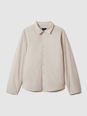 Reiss x McLaren F1 Team Stone McLaren F1 Technical Press-Stud Jacket - Image 2 of 7