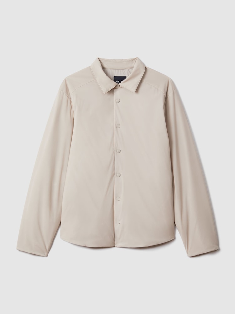 Reiss x McLaren F1 Team Stone McLaren F1 Technical Press-Stud Jacket - Image 2 of 7