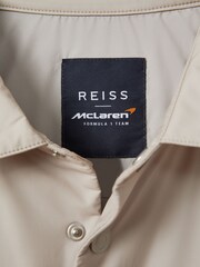 Reiss x McLaren F1 Team Stone McLaren F1 Technical Press-Stud Jacket - Image 6 of 7