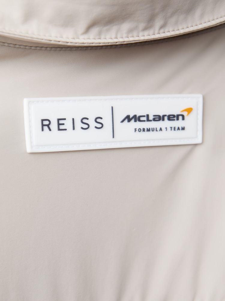 Reiss x McLaren F1 Team Stone McLaren F1 Technical Press-Stud Jacket - Image 7 of 7