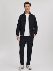Reiss Brown Astor Leather Lace-Up Trainers - Image 2 of 5