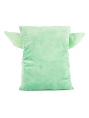 Jay Franco Baby Natural Star Wars The Mandalorian Grogu Yoda Plush Snuggle Pillow - Super Soft 3D Bed Cushion - Image 4 of 5